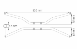 Afbeeldingen van Streetbarstuur aluminium ABM (0230)