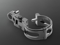 Afbeeldingen van Koplampbeugels zwart lang 37/38mm - ABM