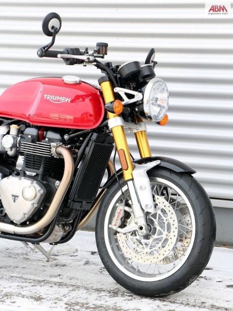 Afbeeldingen van Superbikestuurombouw A1 kit Triumph Thruxton 1200 R '16- (zonder handvatverwarming)