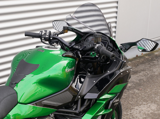 Afbeeldingen van Superbikestuurombouw A1 kit Kawasaki H2 SX '18-