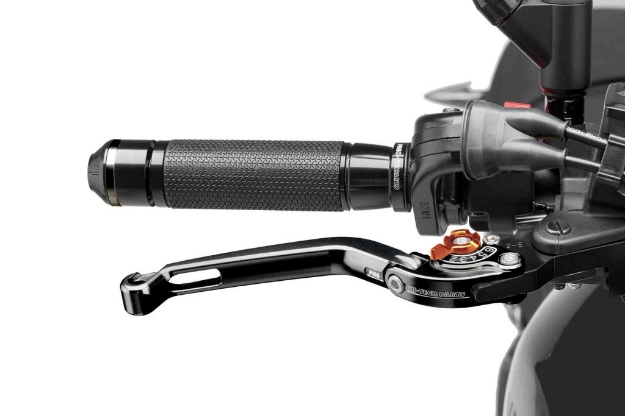 Afbeeldingen van Remhendel Puig opklapbaar zwart/oranje