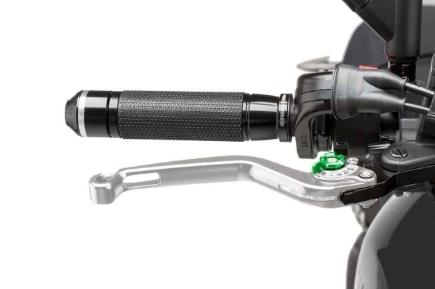 Afbeeldingen van Remhendel Puig lang zilver/groen