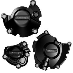 Afbeeldingen van GB-Racing engine cover set Yamaha YZF-R1 '15- (koppeling, pulse en dynamo cover)
