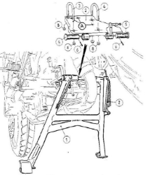 Afbeeldingen van Middenbok Hepco&Becker Honda CB600F HORNET / S '98-02