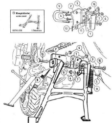 Afbeeldingen van Middenbok Hepco&Becker Honda CB600F '03-06
