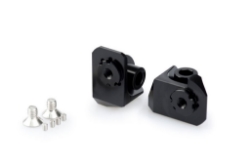 Afbeeldingen van VARIO voetsteunadapters voorzijde van Puig voor diverse BMW modellen