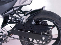 Afbeeldingen van Achterspatbord Puig mat zwart Kawasaki Z750S '05-06 / Z750 '07-12