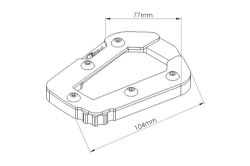 Afbeeldingen van Zijstandaard vergroter Puig Honda CRF1100L Africa Twin / Adventure Sports '20-