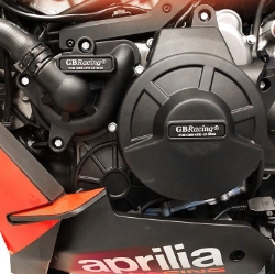 Afbeeldingen van GB-Racing engine cover set Aprilia RS660 / Tuono / Tuareg (koppeling, dynamo en waterpompcover)