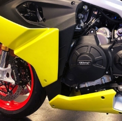 Afbeeldingen van GB-Racing engine cover set Aprilia RS660 / Tuono / Tuareg (koppeling, dynamo en waterpompcover)
