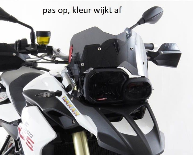Afbeeldingen van Adventure sports screen BMW F650GS '08-'16/ F800GS '08- (240mm) -donker getint