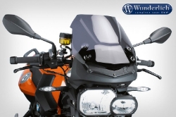 Afbeeldingen van Windscreen DUALSPORT BMW F800R -'14 - dark tinted Wunderlich