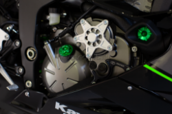Afbeeldingen van Engine protector pulse Evotech voor Kawasaki ZX 6R '09-