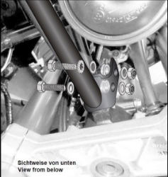 Afbeeldingen van Montage adapter headlightcover Hepco&Becker Suzuki DL1000 V-Strom '17-