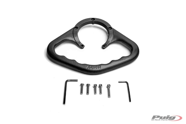 Afbeeldingen van Duo handgreep zwart voor diverse Kawasaki modellen