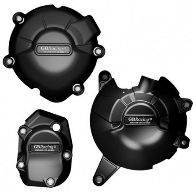 Afbeeldingen van GB-Racing engine cover set Kawasaki Z900 '17- (koppeling, pulse en dynamo)