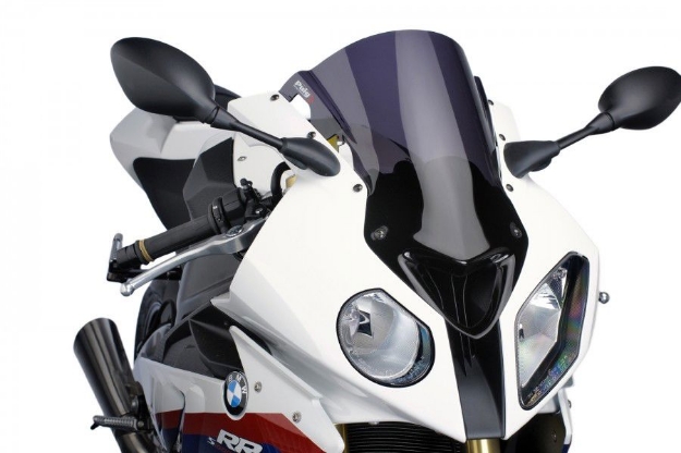 Afbeeldingen van Vervangingsruit jetstream Puig BMW S1000RR '09-'14-donker getint