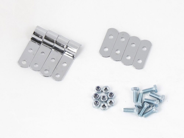 Afbeeldingen van Montageset vaste montage van lederen tas Hepco&Becker (per stuk)