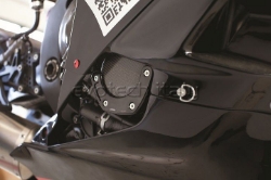 Afbeeldingen van Engine Protector rechts Evotech voor Yamaha R6 2006- zwart