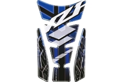 Afbeeldingen van Tankpad Wings Puig Yamaha YZF blauw