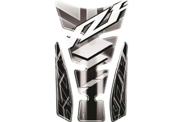 Afbeeldingen van Tankpad Wings Puig Yamaha YZF zilver