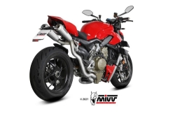 Afbeeldingen van MIVV Full System Evo titanium Ducati Streetfighter V4 '20-22