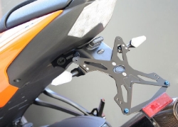 Afbeeldingen van Kentekenplaathouder Evotech Kawasaki ZX6-R '09-'14 / ZX10-R '08-'10