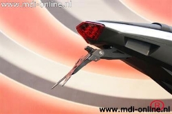 Afbeeldingen van Kentekenplaathouder Evotech Kawasaki Z1000 / Z1000SX / Ninja 1100SX