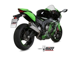 Afbeeldingen van MIVV Power EVO titanium systeem met Delta Race demper Kawasaki ZX10-R '16-
