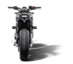 Afbeeldingen van Crash bobbins Evotech Performance Triumph Trident 660 '21-'24