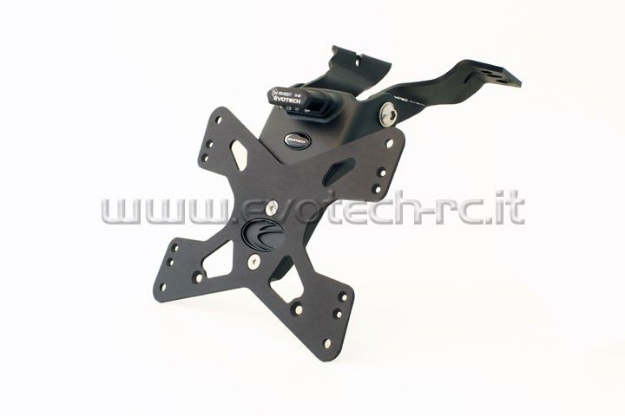 Afbeeldingen van Kentekenplaathouder Evotech MV Agusta Brutale 675 '12- / 800 '13-'15