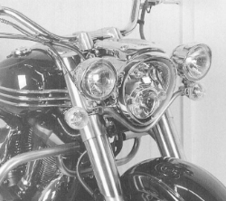 Afbeeldingen van Custom Twinlight Set Hepco&Becker chroom Yamaha XV1900 Midnight Star