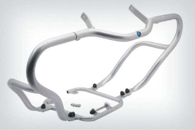 Afbeeldingen van Engine protection bar BMW R1200RT -'13 silver Wunderlich