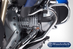 Afbeeldingen van Engine protection bar BMW R1200RT LC '14- chromed Wunderlich