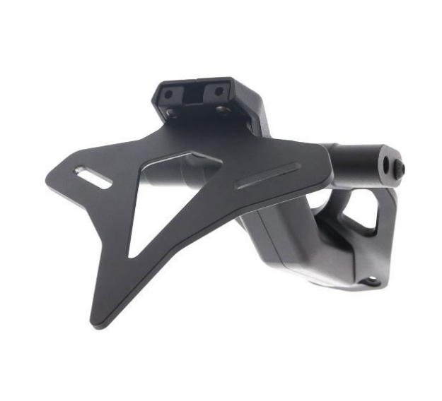 Afbeeldingen van Kentekenplaathouder zwart Evotech Performance Triumph Speed Triple 1200RS '21-24