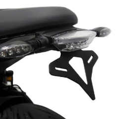 Afbeeldingen van Kentekenplaathouder zwart Evotech Performance Triumph Speed Triple 1200RS '21-24