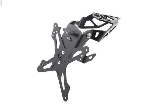 Afbeeldingen van Kentekenplaathouder Evotech Triumph DAYTONA 675/R '13- / STREET TRIPLE/R 675 '13-