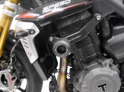 Afbeeldingen van Crash bobbins Evotech Performance Triumph Speed Triple RS '21-24