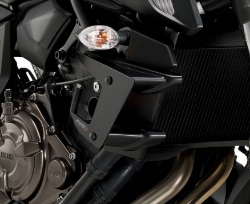 Afbeeldingen van Side Spoiler Downforce Naked van Puig voor de Yamaha MT-07 '18-20