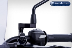 Afbeeldingen van ERGO mirror extension BMW G310GS/R - black Wunderlich