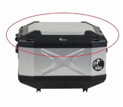 Afbeeldingen van Deksel TC45 Xplorer topkoffer zilver Hepco&Becker