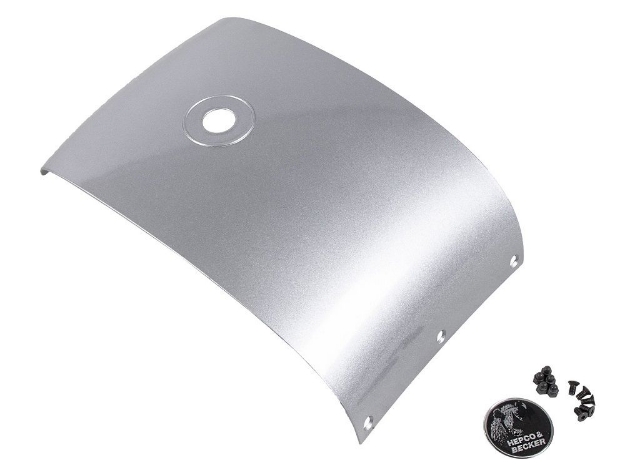 Afbeeldingen van Kleurpaneel zilver voor TC40 Journey topkoffer Hepco&Becker