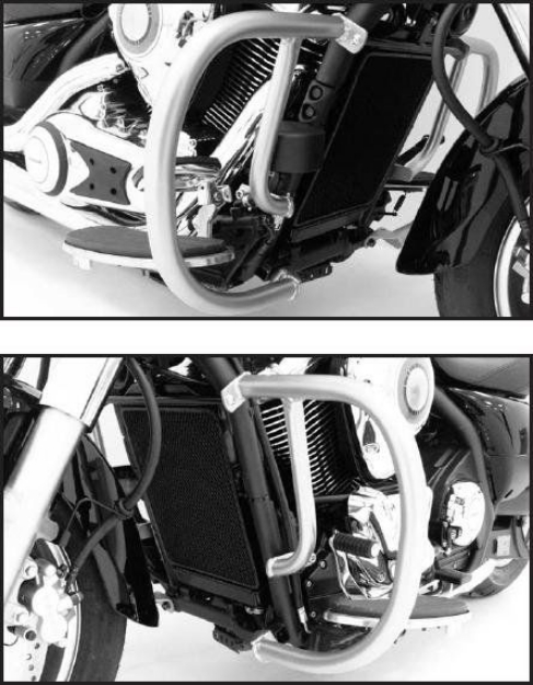 Afbeeldingen van Valbeugel chroom Hepco&Becker Kawasaki VN1700 CLASSIC '09-14