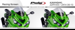 Afbeeldingen van Vervangingsruit Puig Jetstream Kawasaki ZZR1400 '06-