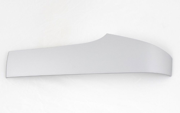 Afbeeldingen van Kleurpaneel zilver rechts voor Junior Flash 30/40ltr Hepco&Becker