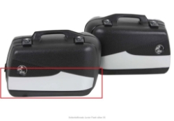 Afbeeldingen van Kleurpaneel zilver rechts voor Junior Flash 30/40ltr Hepco&Becker