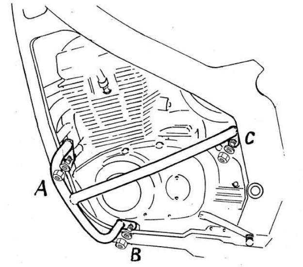 Afbeeldingen van Valbeugel zwart Hepco&Becker Suzuki GS500E '89-01 / GS500 '01-08