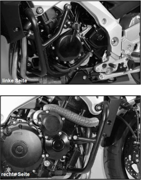 Afbeeldingen van Valbeugel zwart Hepco&Becker Suzuki GSR600 '06-11