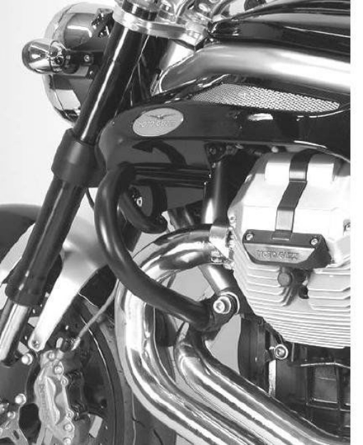 Afbeeldingen van Valbeugel zwart Hepco&Becker Moto Guzzi GRISO 850/1100/1200 '05-16