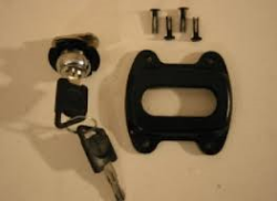 Afbeeldingen van Sleutel met cilinder inclusief slotvanger Liberty/ Nevada leren tassen Hepco&Becker